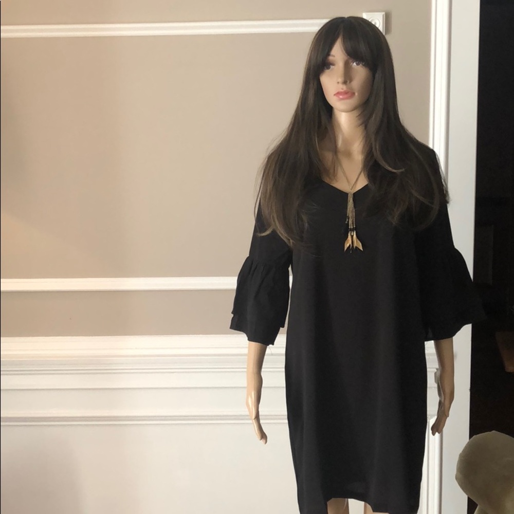 Black Flowy Dress